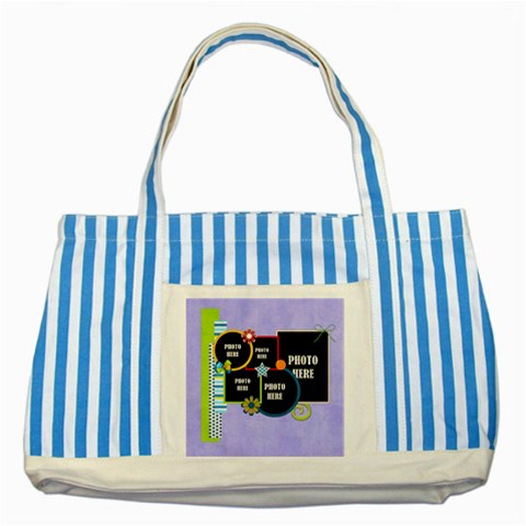 Carnival Striped Tote 1 By Lisa Minor Front