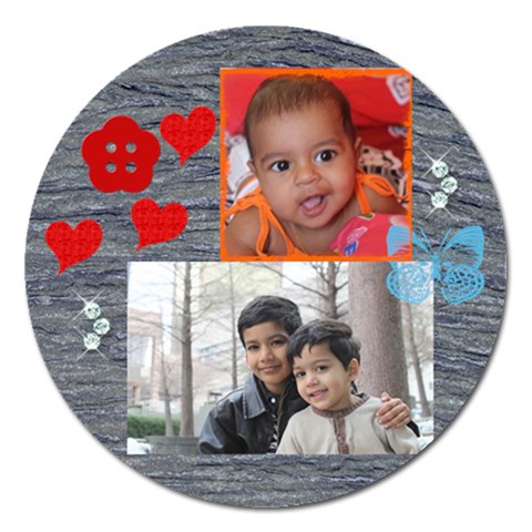 Button Magnet 1 By Subramanian Front