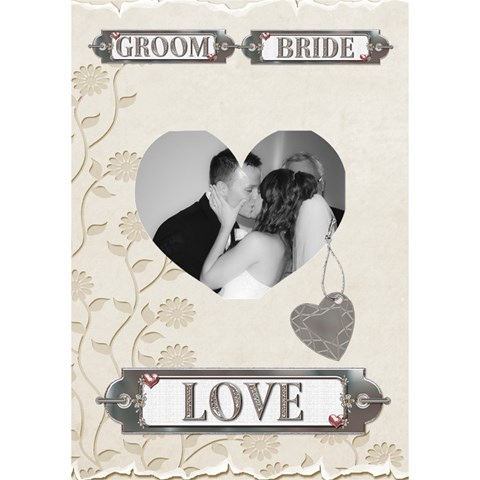 Wedding Heart 3d Card By Lil Inside