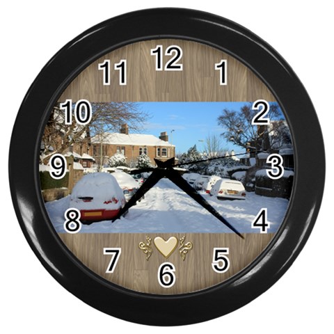 Our Home Wall Clock By Deborah Front