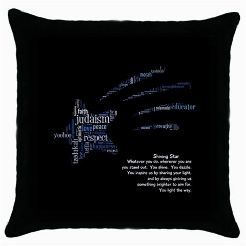 Pillow With Poem 2 By Rokki Parrinello Front
