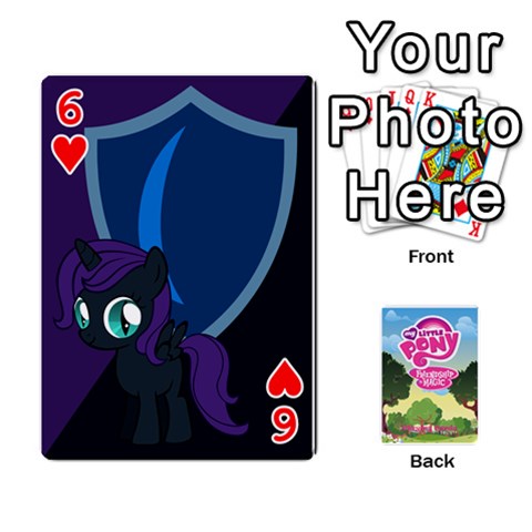 Mlp Playing Cards By Raymond Zhuang Front - Heart6
