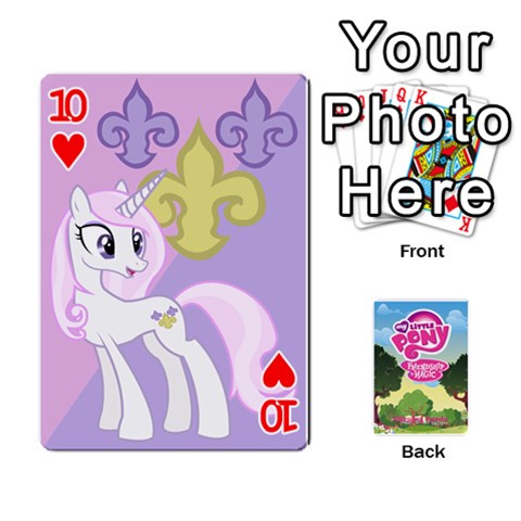 Mlp Playing Cards By Raymond Zhuang Front - Heart10