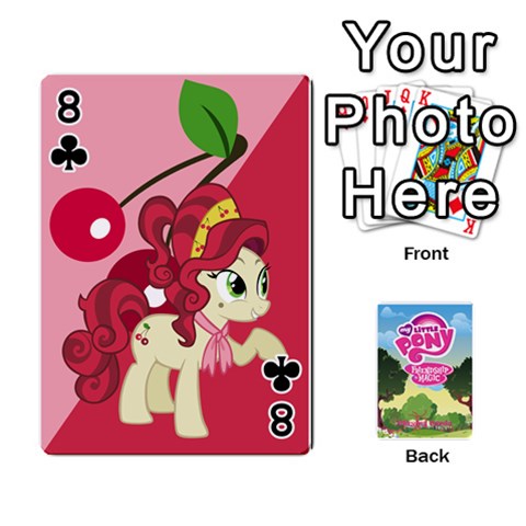 Mlp Playing Cards By Raymond Zhuang Front - Club8
