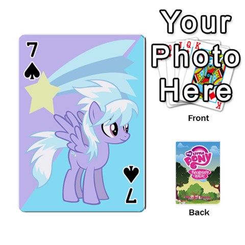 Mlp Playing Cards By Raymond Zhuang Front - Spade7
