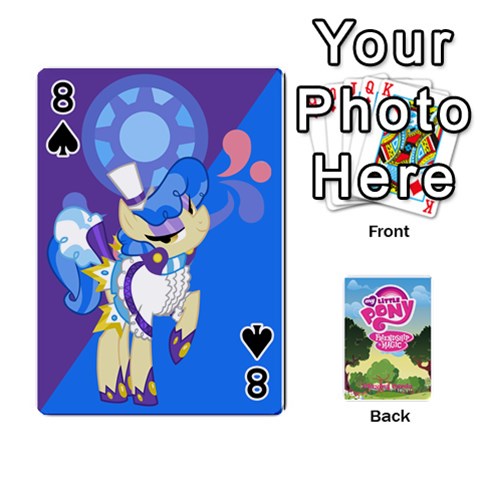 Mlp Playing Cards By Raymond Zhuang Front - Spade8