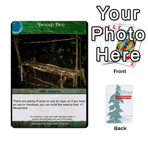 Advanced Outdoor Survival Swamp And Mountain Encounter Deck By Michael Front - Club7