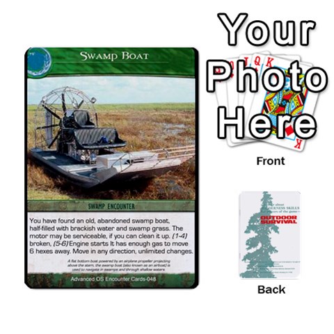 Jack Advanced Outdoor Survival Swamp And Mountain Encounter Deck By Michael Front - ClubJ