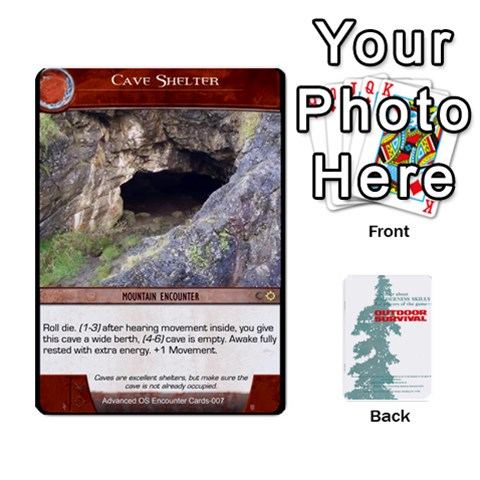 Advanced Outdoor Survival Swamp And Mountain Encounter Deck By Michael Front - Spade10