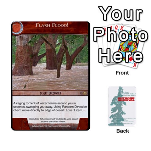 Queen Advanced Outdoor Survival Forest And Desert Encounter Deck By Michael Front - DiamondQ