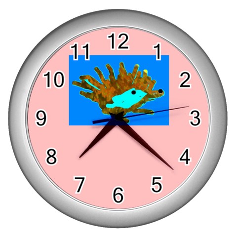 Hedgehog Clock By Riksu Front