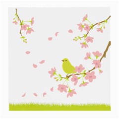 spring bird - Medium Glasses Cloth