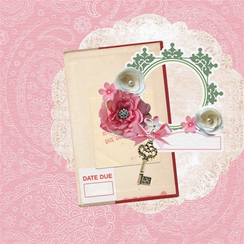 Fresh Contentment Pages By One Of A Kind Design Studio 12 x12  Scrapbook Page - 2