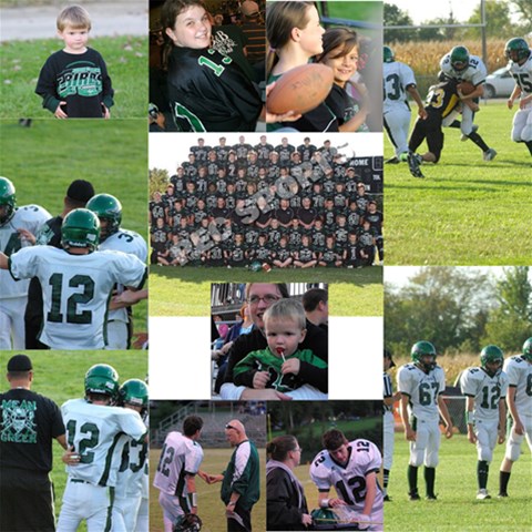 2011 Tbird Fball By Melanie Allen 12 x12  Scrapbook Page - 10