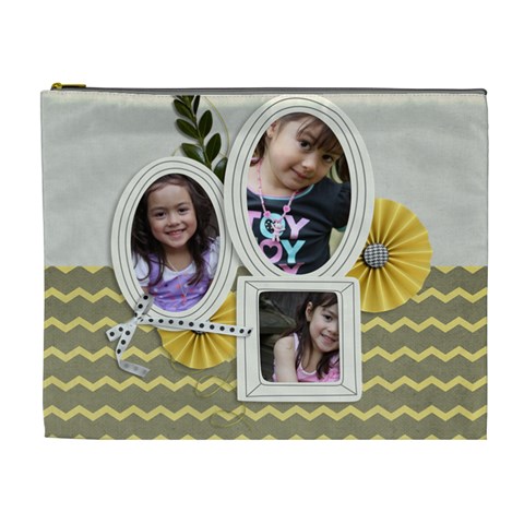 Xl Cosmetic Bag Front