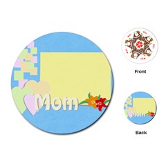 mom - Playing Cards Single Design (Round)