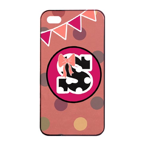 Pink Iphone 4 Case By Lmrt Front