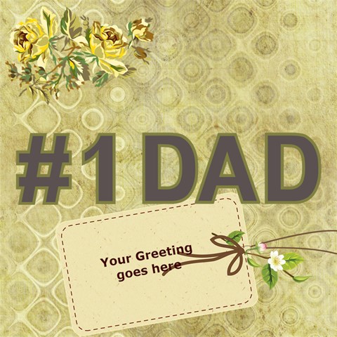 For Dad 3d Card By Deborah Inside