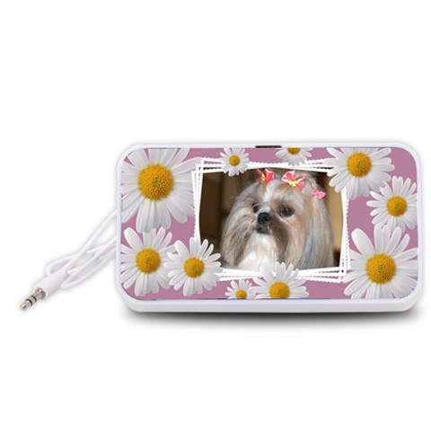 Daisy Portable Speaker By Deborah Front