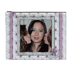 Kiss the Bride Extra Large Cosmetic Bag - Cosmetic Bag (XL)