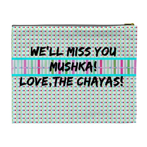 Mushka Cosmetic Bag By Chaya Back