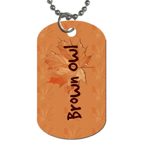 Guiding Dog Tag Front