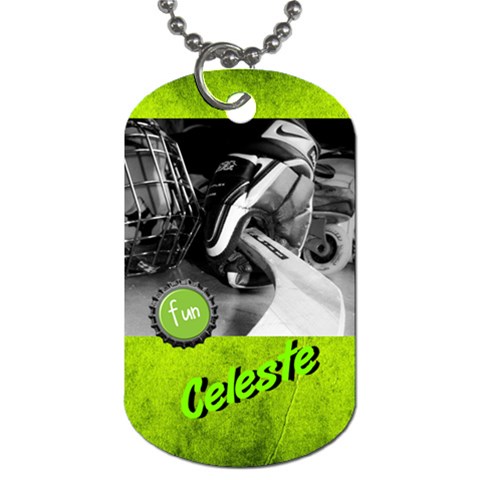 Lesty s D2 Dog Tag 2012 By Shelley Hoover Front