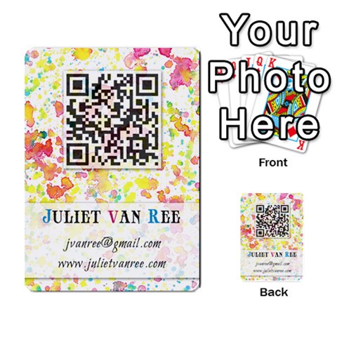 Business Cards By Juliet Van Ree Back 1