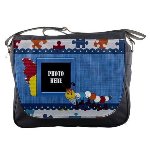 Silly Summer Fun Messenger Bag 1 By Lisa Minor Front