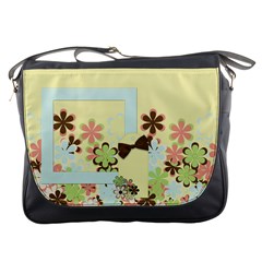 Spring Blossoms Messenger Bag 1