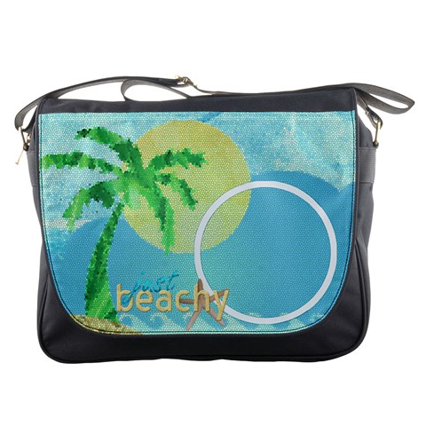 Treasure Island Messenger Bag By Catvinnat Front