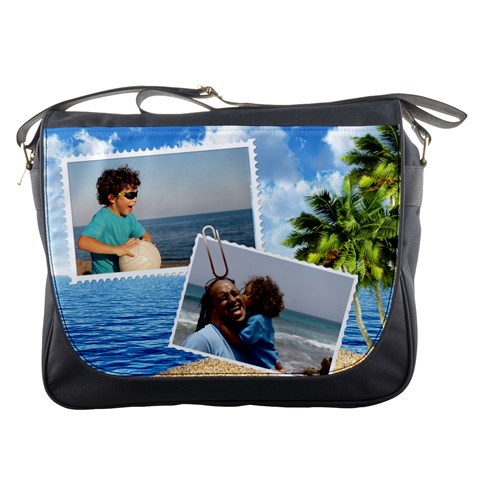 Tropical Messenger Bag By Deborah Front