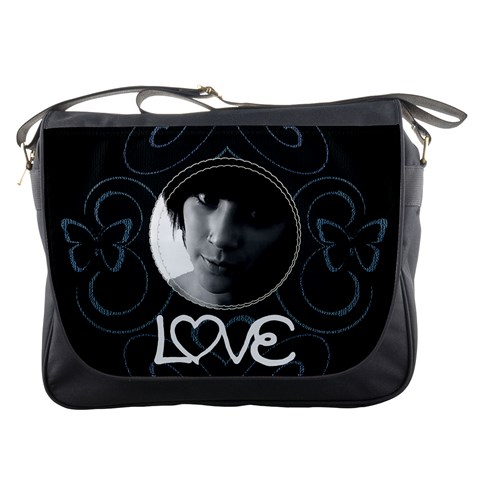 Black Butterfly Bag By Claire Mcallen Front