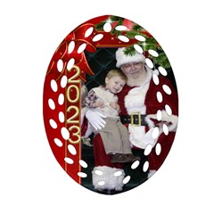 Christmas Memories Filigree Ornament - Ornament (Oval Filigree)