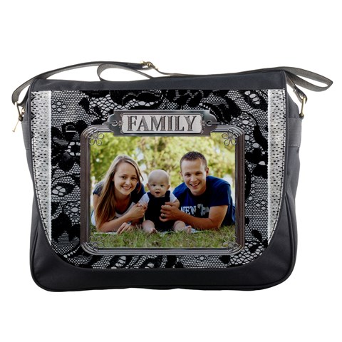 Family Messenger Bag By Lil Front