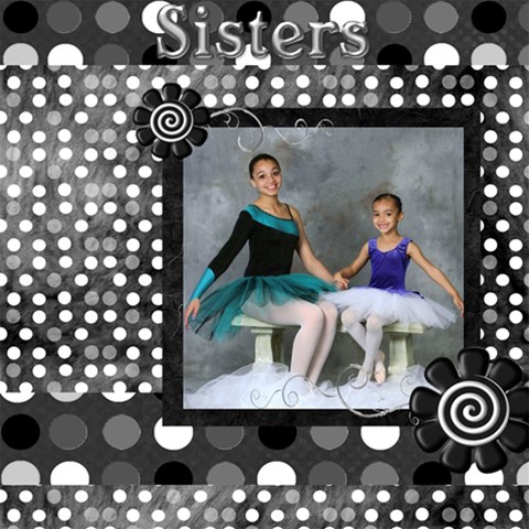 Sibling Dance 2012 Option 2 By Deanne Cresswell 12 x12  Scrapbook Page - 1
