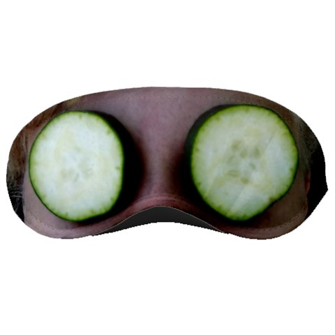 A Cucumber Sleep Mask By Jennifer Shaw Front
