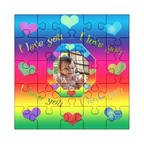 Love Jigsaw Sq By Kdesigns Front