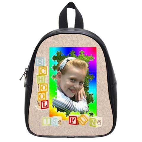 School Bag Bassy By Malky Front