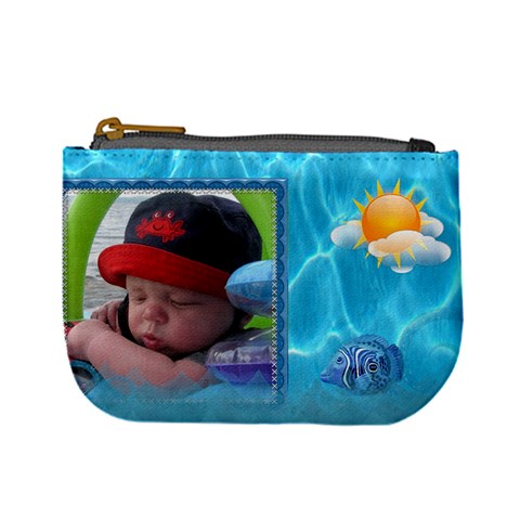Water Fun Mini Coin Purse By Lil Front