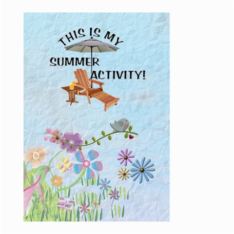 Summer Large Garden Flag By Lil Front