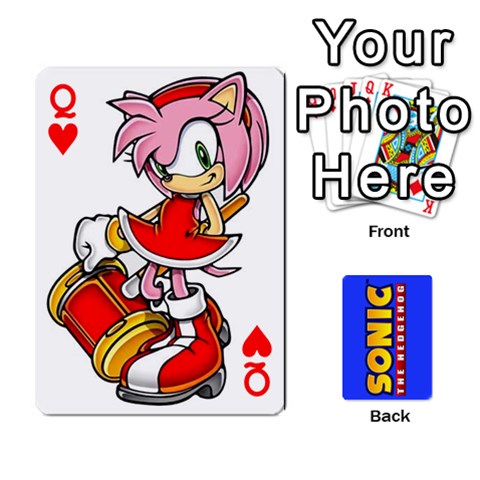 Queen Sonic By Cheesedork Front - HeartQ