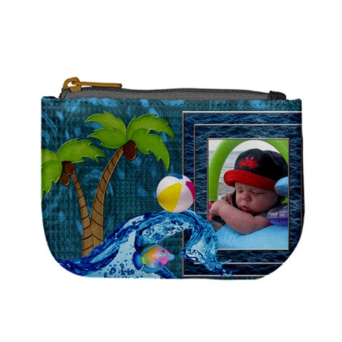 Tropical Mini Coin Purse By Lil Front