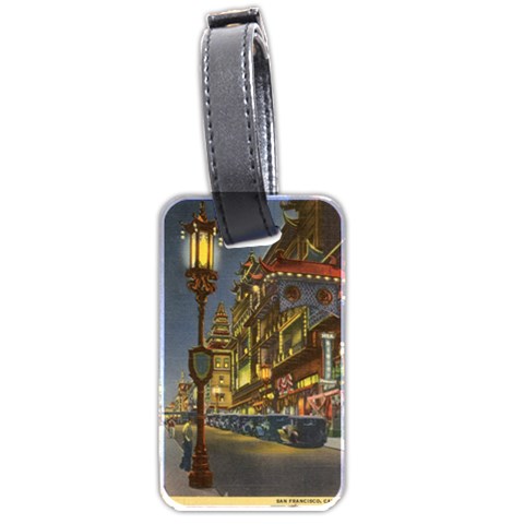 Chinatown Luggage Tag By Leandra Jordan Front