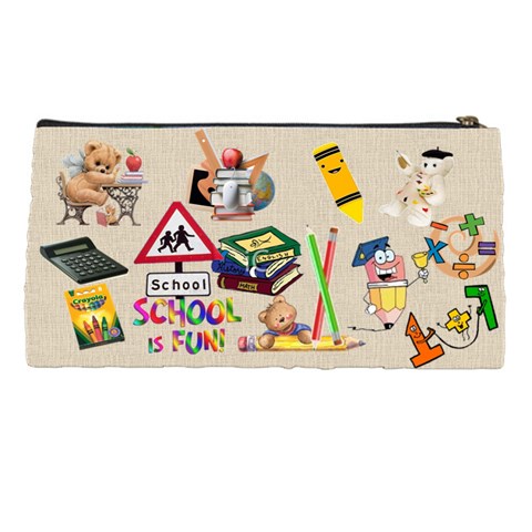 Books Pencil Case By Malky Back