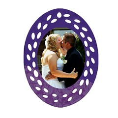 wedding ornament - Ornament (Oval Filigree)