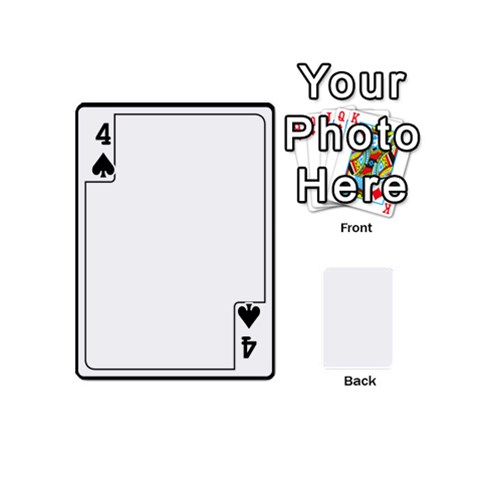 Card Template By K Kaze Front - Spade4