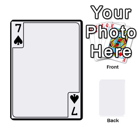 Card Border Front - Spade7