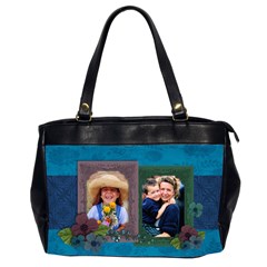 Floral- Oversize Office Handbag (2 sides)