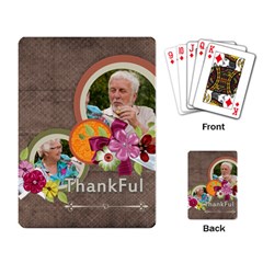 thank you - Playing Cards Single Design (Rectangle)